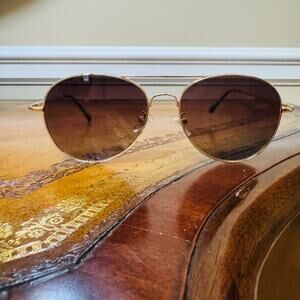 SOJOS Classic Aviator Sunglasses for Women Men Gold Metal Spring Hinges SJ1030